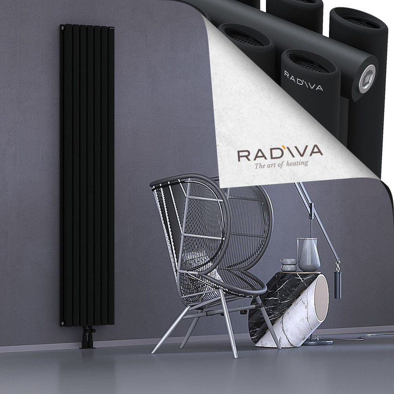 Tano Radiateur En Aluminium 2000x398 Noir