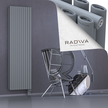 Tano Radiateur En Aluminium 2000x630 Gris - Thumbnail