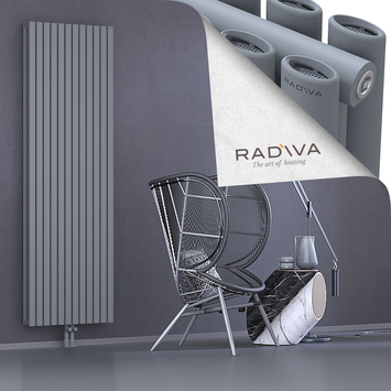 Tano Radiateur En Aluminium 2000x688 Gris - Thumbnail