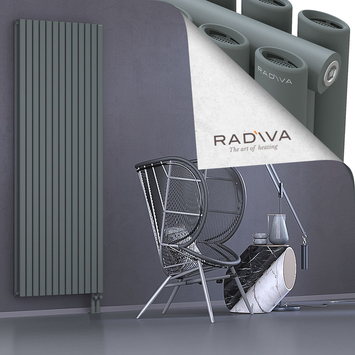 Tano Radiateur En Aluminium 2000x746 Anthracite - Thumbnail