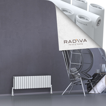 Tano Radiateur En Aluminium 300x1094 Blanc - Thumbnail