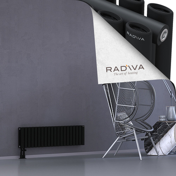 Tano Radiateur En Aluminium 300x1152 Noir - Thumbnail