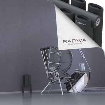 Tano Radiateur En Aluminium 300x166 Anthracite Foncé - Thumbnail