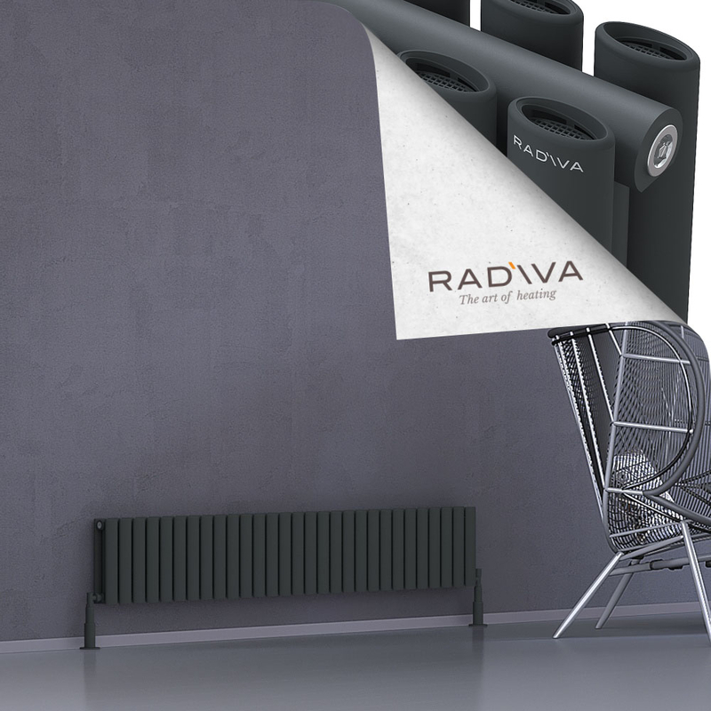 Tano Radiateur En Aluminium 300x1674 Anthracite Foncé