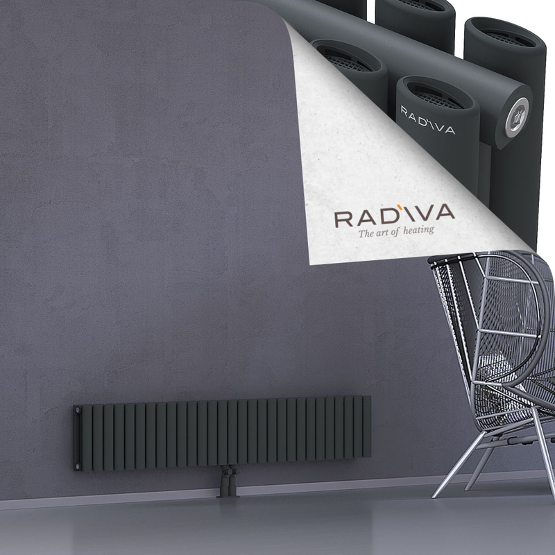 Tano Radiateur En Aluminium 300x1674 Anthracite Foncé