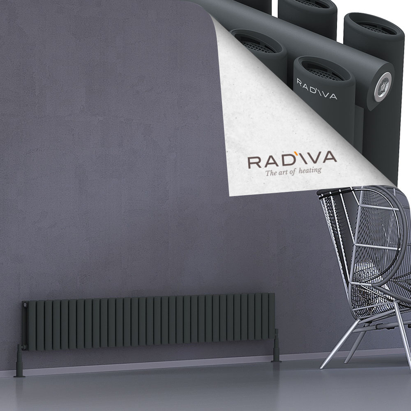 Tano Radiateur En Aluminium 300x1906 Anthracite Foncé