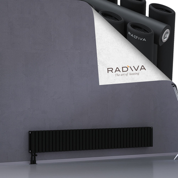 Tano Radiateur En Aluminium 300x2196 Noir - Thumbnail