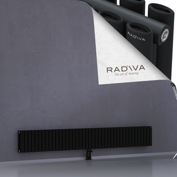 Tano Radiateur En Aluminium 300x2370 Noir - Thumbnail