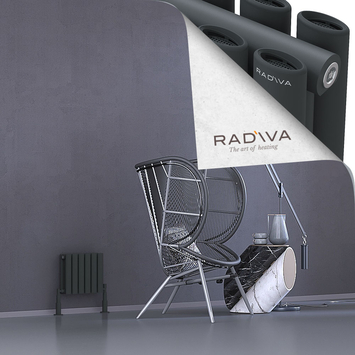 Tano Radiateur En Aluminium 300x340 Anthracite Foncé - Thumbnail