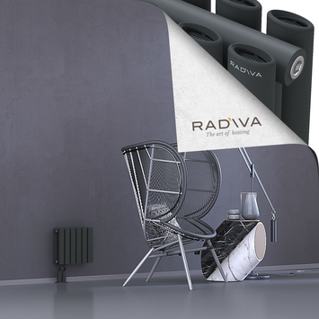 Tano Radiateur En Aluminium 300x340 Anthracite Foncé - Thumbnail