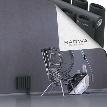 Tano Radiateur En Aluminium 300x398 Anthracite Foncé - Thumbnail