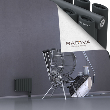 Tano Radiateur En Aluminium 300x456 Anthracite Foncé - Thumbnail