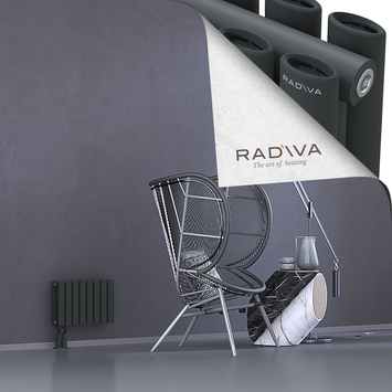 Tano Radiateur En Aluminium 300x456 Anthracite Foncé - Thumbnail