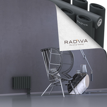 Tano Radiateur En Aluminium 300x514 Anthracite Foncé - Thumbnail