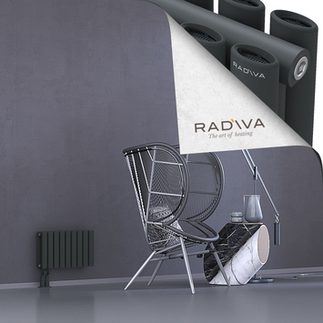 Tano Radiateur En Aluminium 300x514 Anthracite Foncé - Thumbnail