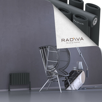 Tano Radiateur En Aluminium 300x572 Anthracite Foncé - Thumbnail