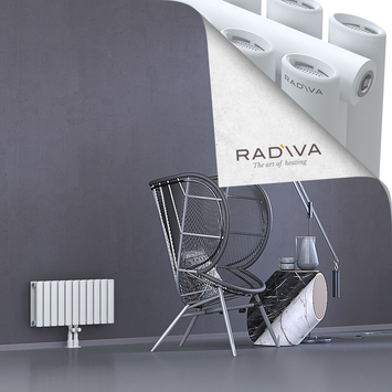 Tano Radiateur En Aluminium 300x630 Blanc - Thumbnail