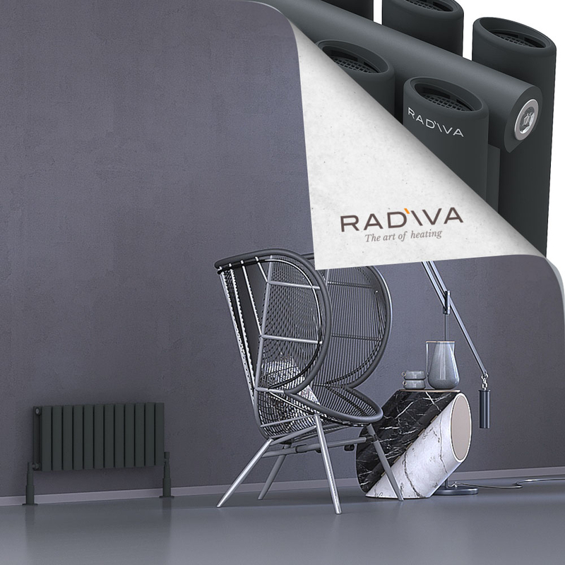 Tano Radiateur En Aluminium 300x688 Anthracite Foncé