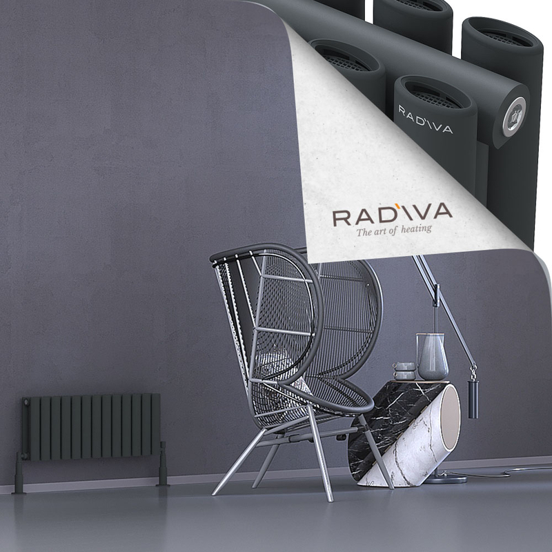 Tano Radiateur En Aluminium 300x746 Anthracite Foncé