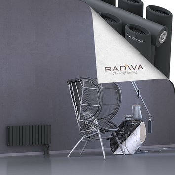 Tano Radiateur En Aluminium 300x746 Anthracite Foncé - Thumbnail