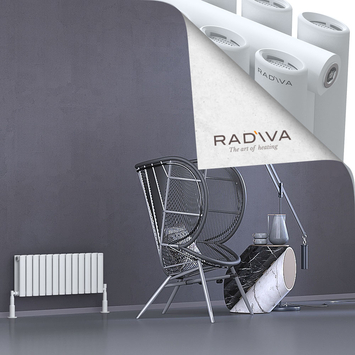 Tano Radiateur En Aluminium 300x746 Blanc - Thumbnail