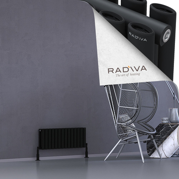 Tano Radiateur En Aluminium 300x804 Noir - Thumbnail