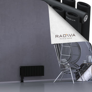 Tano Radiateur En Aluminium 300x804 Noir - Thumbnail