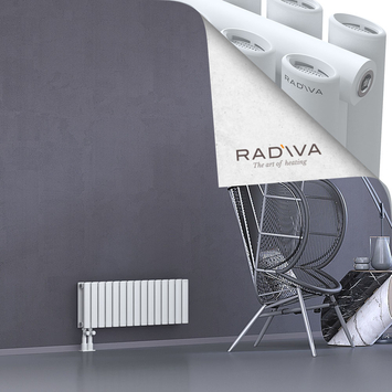 Tano Radiateur En Aluminium 300x862 Blanc - Thumbnail