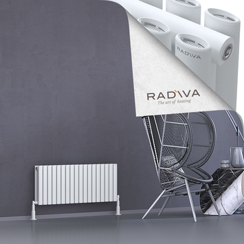 Tano Radiateur En Aluminium 400x1036 Blanc - Thumbnail