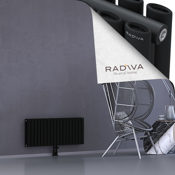 Tano Radiateur En Aluminium 400x1036 Noir - Thumbnail