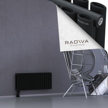 Tano Radiateur En Aluminium 400x1036 Noir - Thumbnail