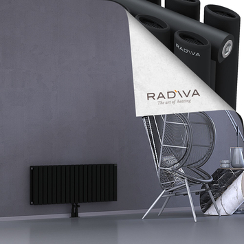 Tano Radiateur En Aluminium 400x1094 Noir - Thumbnail