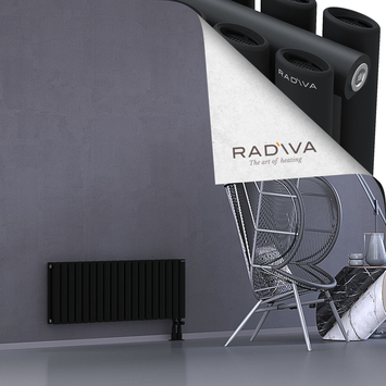 Tano Radiateur En Aluminium 400x1094 Noir - Thumbnail