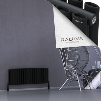 Tano Radiateur En Aluminium 400x1210 Noir - Thumbnail