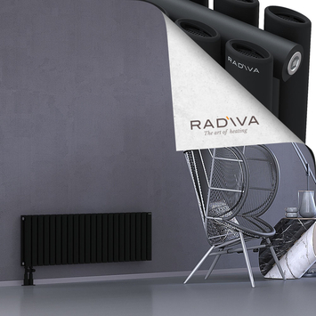 Tano Radiateur En Aluminium 400x1268 Noir - Thumbnail