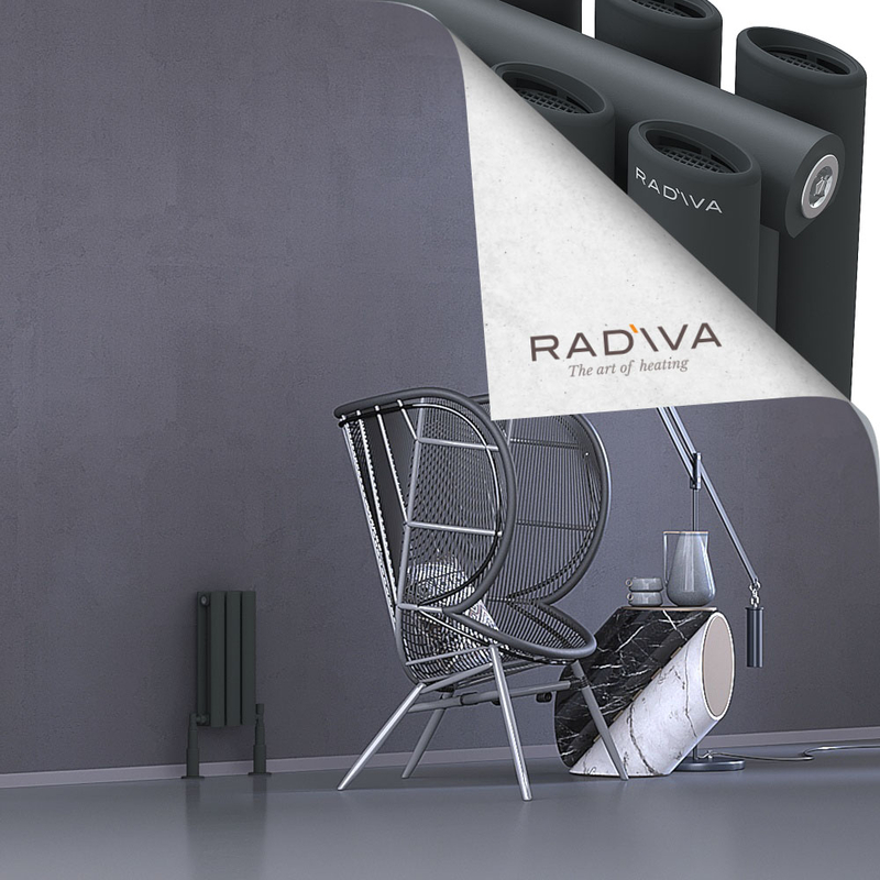 Tano Radiateur En Aluminium 400x166 Anthracite Foncé