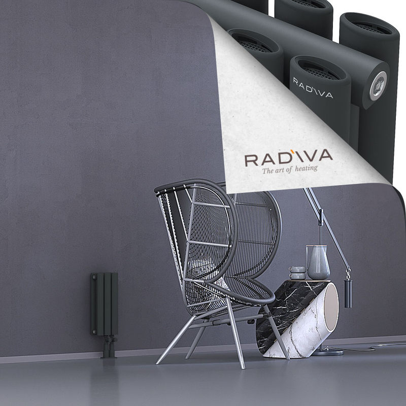 Tano Radiateur En Aluminium 400x166 Anthracite Foncé