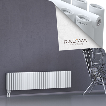 Tano Radiateur En Aluminium 400x1906 Blanc - Thumbnail