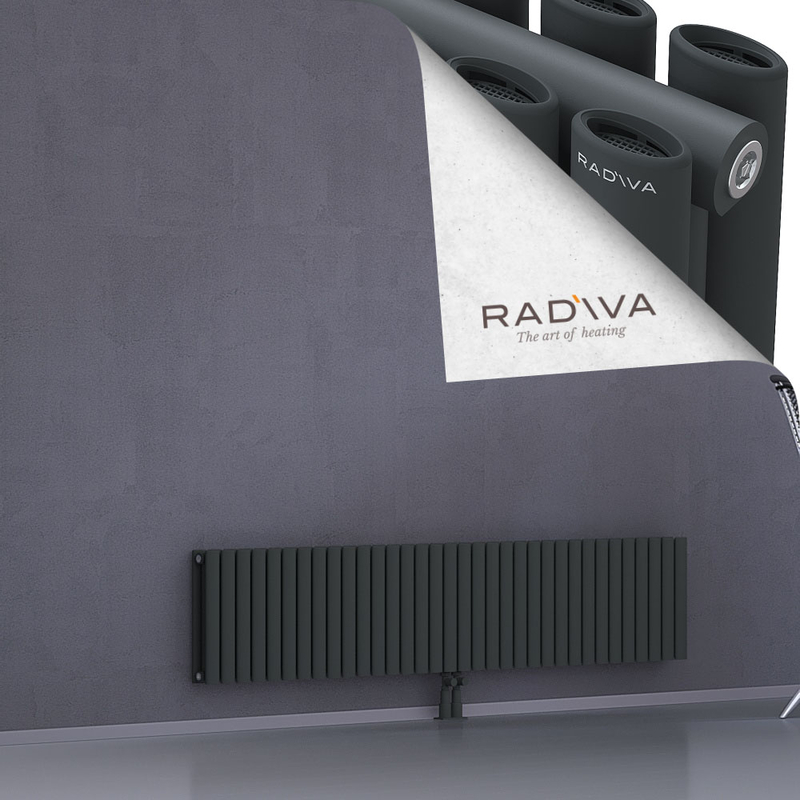 Tano Radiateur En Aluminium 400x1964 Anthracite Foncé