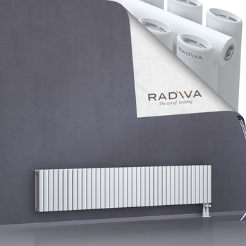 Tano Radiateur En Aluminium 400x2254 Blanc - Thumbnail