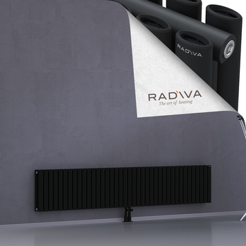 Tano Radiateur En Aluminium 400x2254 Noir - Thumbnail