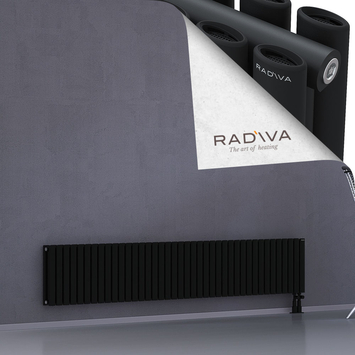 Tano Radiateur En Aluminium 400x2312 Noir - Thumbnail