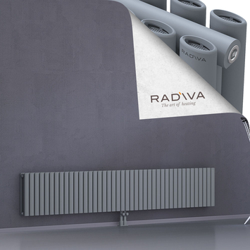 Tano Radiateur En Aluminium 400x2428 Gris - Thumbnail