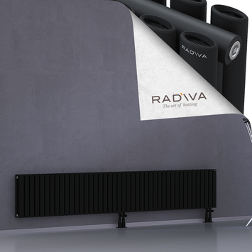 Tano Radiateur En Aluminium 400x2486 Noir - Thumbnail