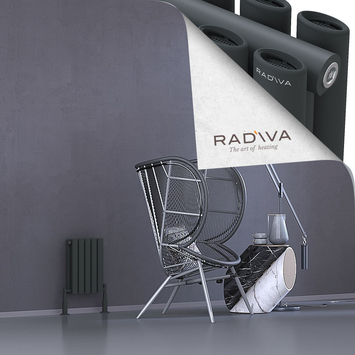 Tano Radiateur En Aluminium 400x282 Anthracite Foncé - Thumbnail