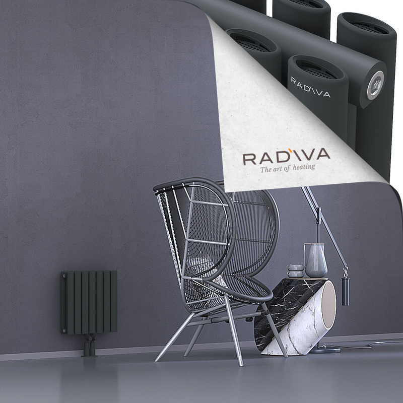 Tano Radiateur En Aluminium 400x398 Anthracite Foncé