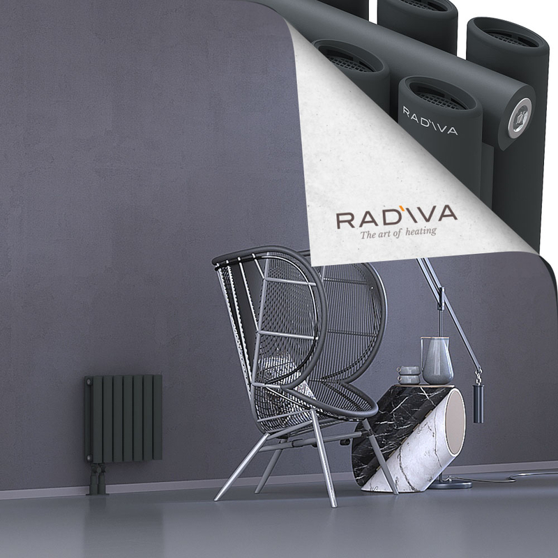 Tano Radiateur En Aluminium 400x398 Anthracite Foncé