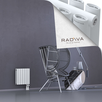 Tano Radiateur En Aluminium 400x398 Blanc - Thumbnail