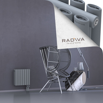 Tano Radiateur En Aluminium 400x456 Gris - Thumbnail