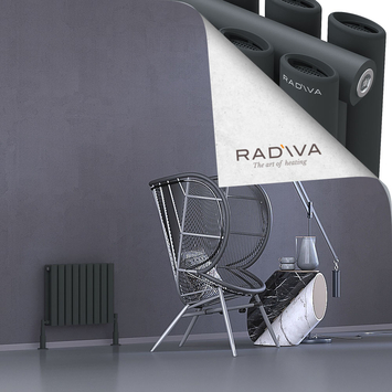 Tano Radiateur En Aluminium 400x514 Anthracite Foncé - Thumbnail